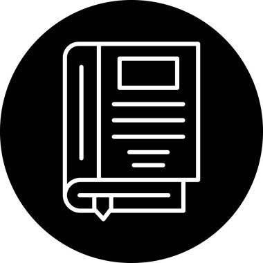 Vektör belgesi Simge illüstrasyonu