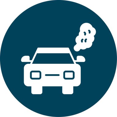 - Araba. Web simgesi basit illüstrasyon