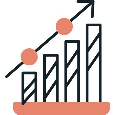 ticari grafik vektör simgesi