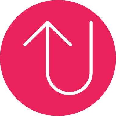 ok yönü konumu simgesi - taslak biçimi