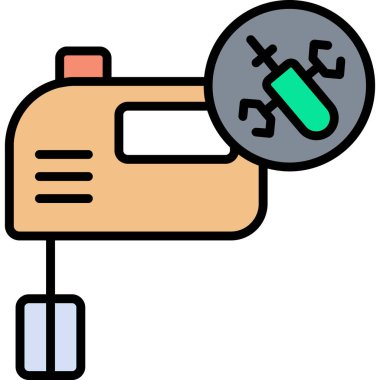 Tıbbi bir simgenin vektör illüstrasyonu