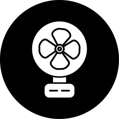fan simgesi vektör illüstrasyonu