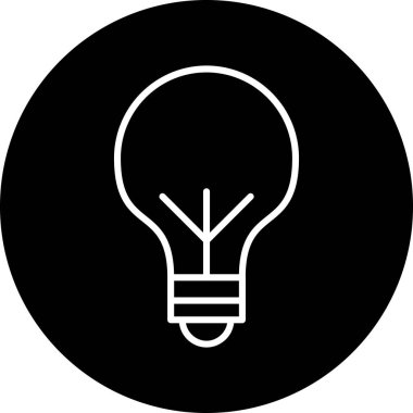 Vektör Ampul Simgesi illüstrasyonu