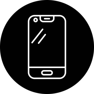 Cep telefonu vektör çizimi