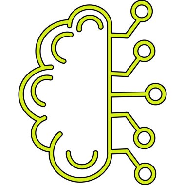 devre kartı simgesi vektör illüstrasyonu