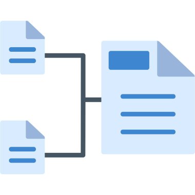 dosya belgesi vektör illüstrasyonu
