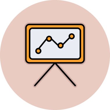 Çizelge. Web simgesi basit illüstrasyon