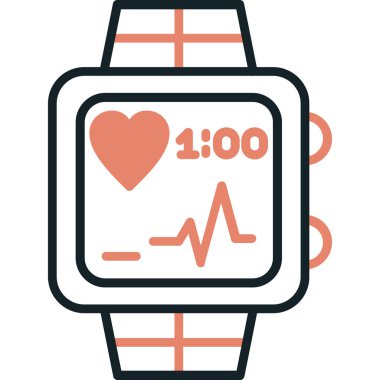 kalp atışı kutsal kişilerin resmi, vektör çizim