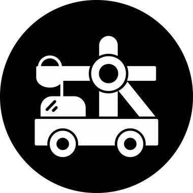 Modern otomatik simgenin vektör illüstrasyonu