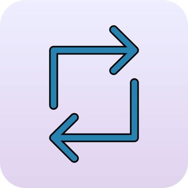 ok simgesi vektör illüstrasyonu