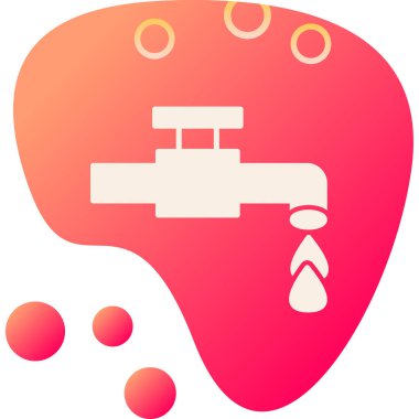 kan damlası modern simge, vektör illüstrasyonu