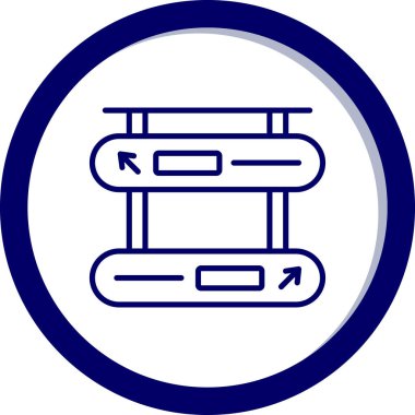 Modern b 'nin vektör illüstrasyonu eksik simgesi