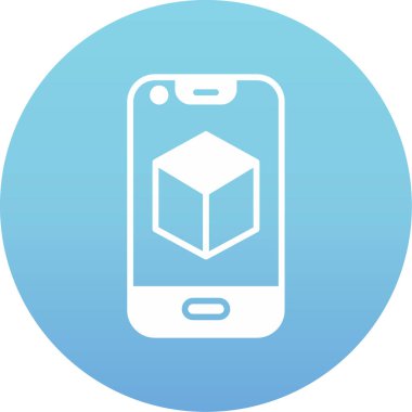 akıllı telefon simgesi vektör illüstrasyonu