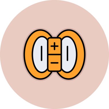 Robot simgesinin vektör illüstrasyonu