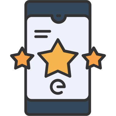 Cep telefonu. Basit resimleme