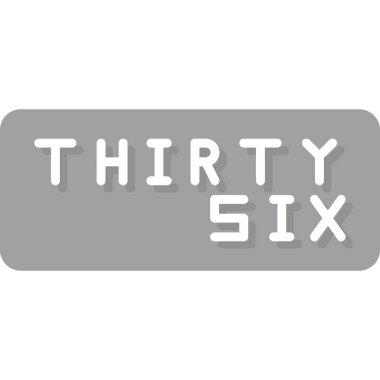 Modern 3 boyutlu vektör çizim logosu. 3 numaralı tasarım