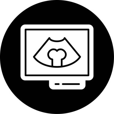 bilgisayar simgesi, vektör illüstrasyonu