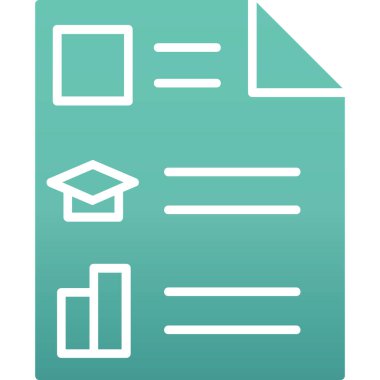 beyaz arkaplanda izole edilmiş düz stil kitap simgesi.