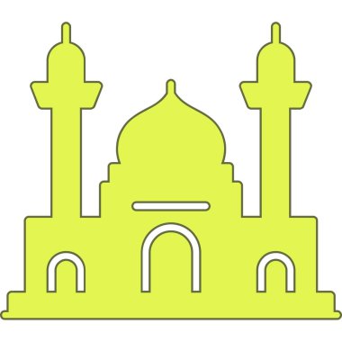 Cami binasının silueti