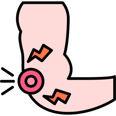 Mıknatıs tutan bir karikatür elin vektör çizimi