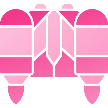 Pembe ve beyaz ile soyut arkaplan