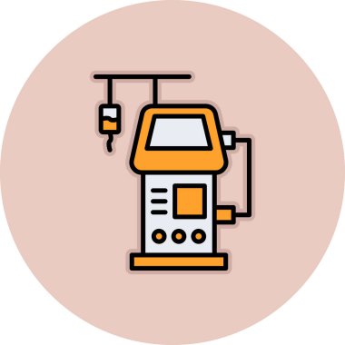 Modern simgenin vektör illüstrasyonu