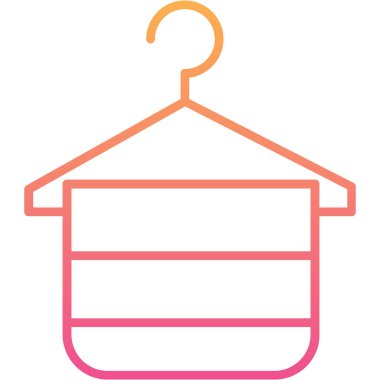 Gıda modern simgesinin vektör çizimi