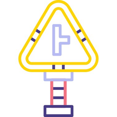 Trafik ışığı simgesi vektör illüstrasyonu