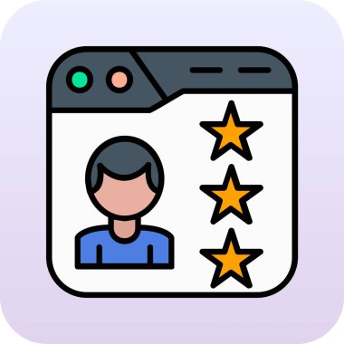 Web renk simgesi, vektör illüstrasyonu