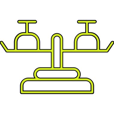 Bir geminin basit vektör simgesi