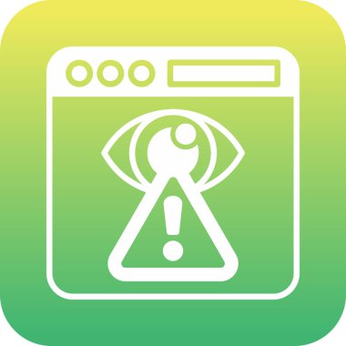 vektör cctv simgesi illüstrasyonu