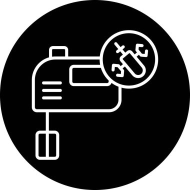 Seo simgesinin vektör illüstrasyonu