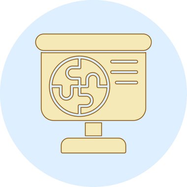 seo modern simgesinin vektör illüstrasyonu