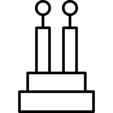 tablo ve simge vektör illüstrasyonuName