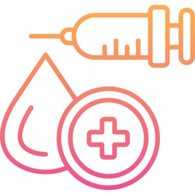 kan nakli vektör simgesi