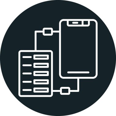 seo modern simgesinin vektör illüstrasyonu