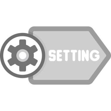 vektör düz simgesi ayarlanıyor