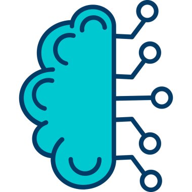 ağ bulut simgesi. vektör illüstrasyonu