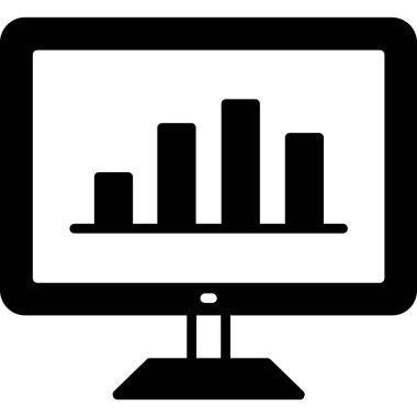 bilgisayar simgesi vektör illüstrasyonu