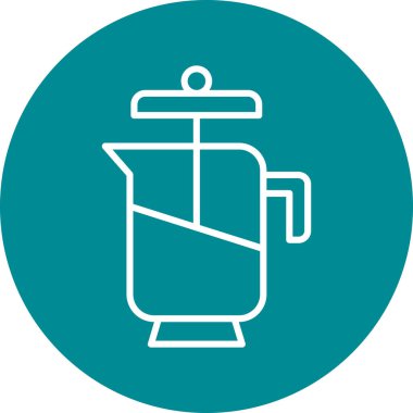 kahve fincanı ikonu vektör illüstrasyonu