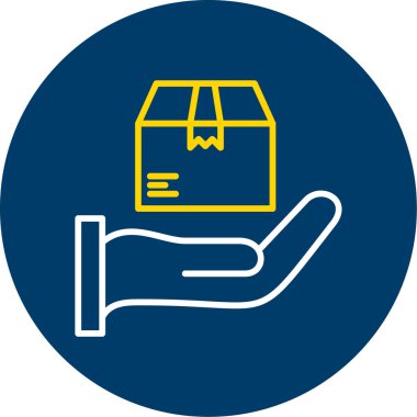 Beyaz arkaplanda izole edilmiş bir dizin vektör simgesi olan el