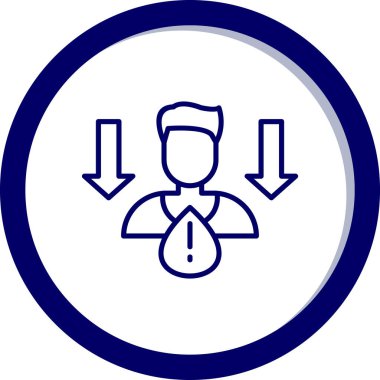 İş ve finans simgesinin vektör illüstrasyonu