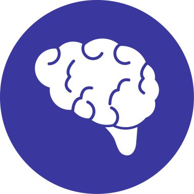 Vektör Beyin simgesi illüstrasyonu