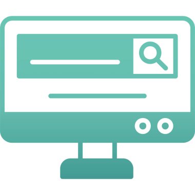 Tarayıcı web tarayıcı simgesi düz biçimli