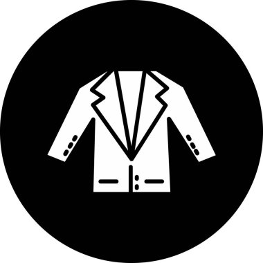 Ceket simge vektör çizim