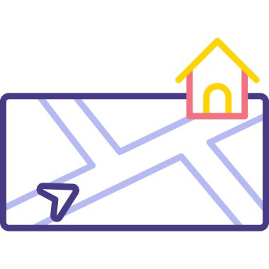 Uçak vektör illüstrasyon tasarımına harfli zarf