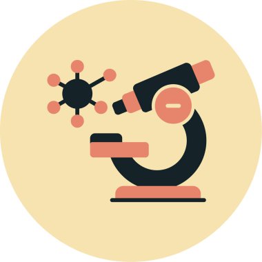 Bilim simgesi. Web tasarımı için basit bilim vektör simgeleri çizimi