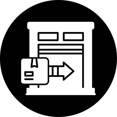 ATM 'de. Web simgesi basit tasarım