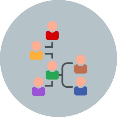 vektör ağı insanları simgesi