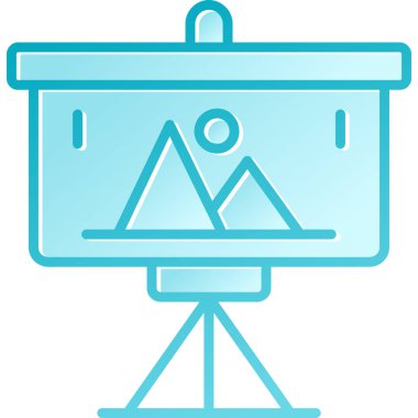 kamera fotoğrafçılık simgesi - taslak biçimi